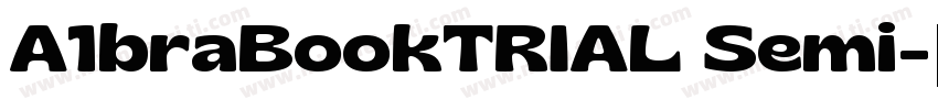 A1braBookTRIAL Semi字体转换